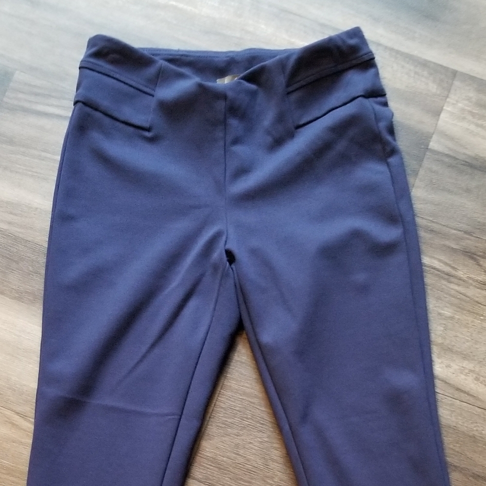 Wonderly navy stretch dress pants
